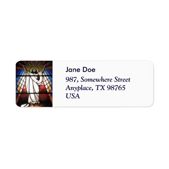 Jesus is Our Saviour Return Address Label