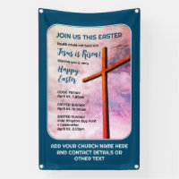 JESUS IS RISEN Christian Easter Decor