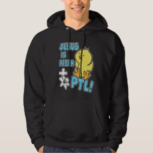 Jesus Is Risen PTL! Christian Easter Cute Yellow C Hoodie