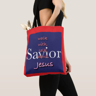 Jesus Is Saviour Tote Bag