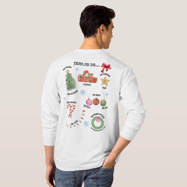 Jesus Is... T-Shirt (Back Full)