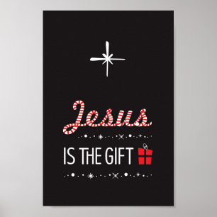 Jesus is the gift reason for this season poster