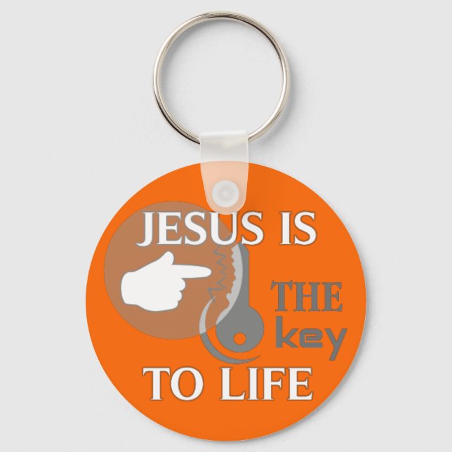 JESUS IS THE KEY TO LIFE RING (Front)