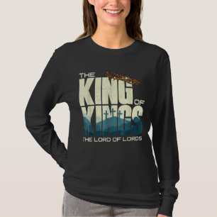 Jesus Is The King Of Kings Crucifixion Cross Crown T-Shirt