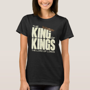 Jesus Is The King Of Kings Crucifixion Cross Crown T-Shirt