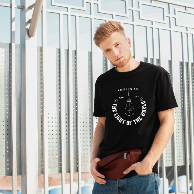 Jesus Is the Light of the World Christian T-Shirt (Creator Uploaded)