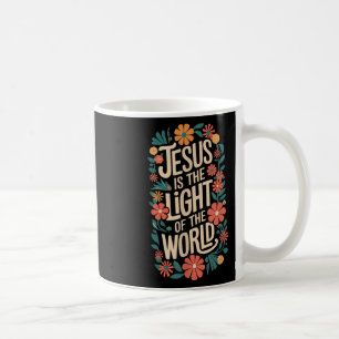 Jesus Is The Light Religious Christian  Coffee Mug