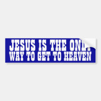 Jesus is the Only Way