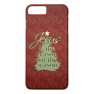 Jesus is the Reason Christian Christmas iPhone 8 Plus/7 Plus Case