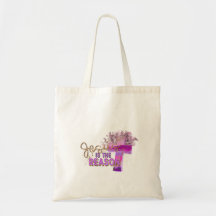 Jesus is the Reason Christian Tote Bag