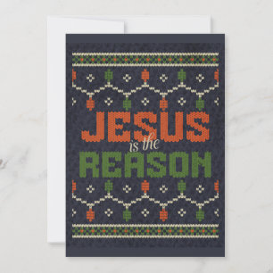 Jesus is the Reason Christmas Holiday Card
