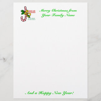 Jesus is the Reason Christmas Letter Stationery