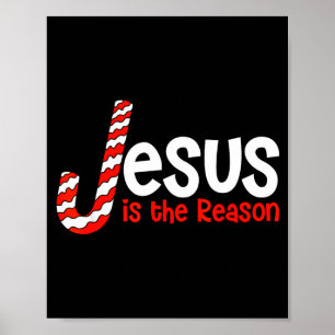 Jesus Is The Reason For The Season Bible Merry Chr Poster