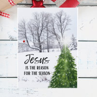 Jesus is the Reason for the Season Card