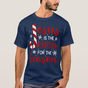 Jesus Is The Reason For The Season Christian Candy T-Shirt