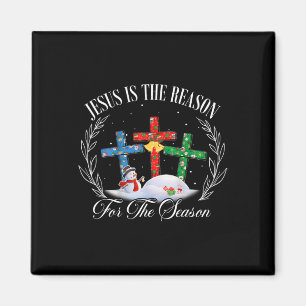 Jesus Is The Reason For The Season Christian Faith Magnet