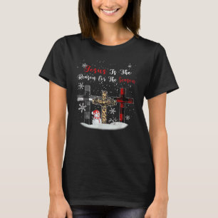 Jesus is The Reason for The Season Christian Xmas T-Shirt