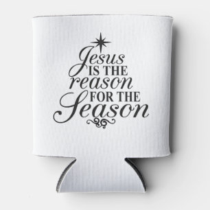 Jesus Is The Reason For The Season Christmas Can Cooler