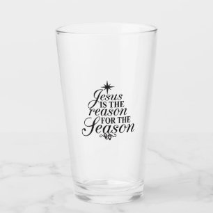 Jesus Is The Reason For The Season Christmas  Glass