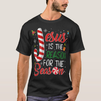 Jesus Is The Reason For The Season Christmas Pajam T-Shirt