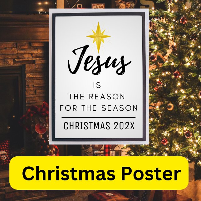 Jesus is the Reason for the Season Christmas Poster (Creator Uploaded)