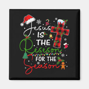 Jesus Is The Reason For The Season Christmas Xmas Magnet