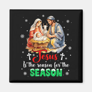 Jesus Is The Reason For The Season Christmas Xmas Magnet