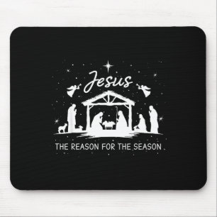 Jesus Is The Reason For The Season Christmas Xmas Mouse Pad