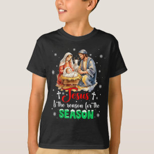 Jesus Is The Reason For The Season Christmas Xmas T-Shirt