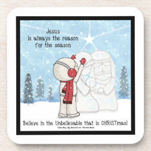 Jesus is the Reason for the Season Coaster