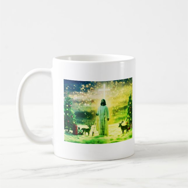 Jesus is the Reason for the Season  Coffee Mug (Left)