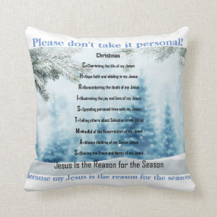 Jesus is The Reason for the season collection Cushion