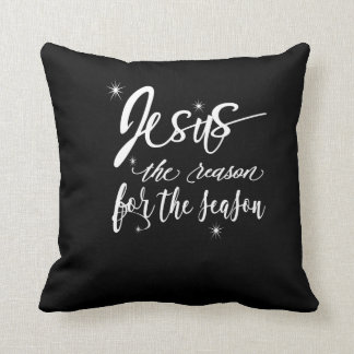 Jesus Is The Reason For The Season Contemporary Cushion