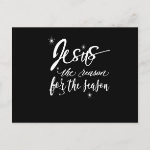 Jesus Is The Reason For The Season Contemporary Postcard