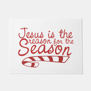 Jesus is the Reason for the Season Doormat