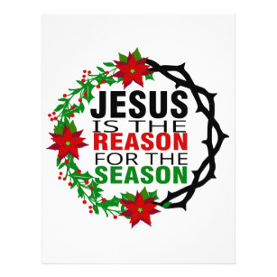 Jesus is the Reason for the Season  Flyer