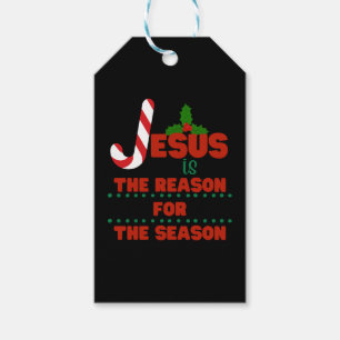 Jesus is the reason for the season gift tags
