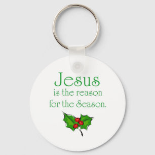 Jesus is the reason for the Season Key Ring
