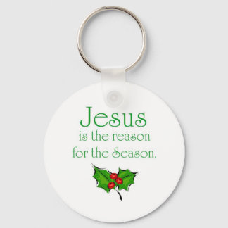 Jesus is the reason for the Season Key Ring