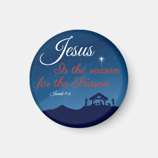 Jesus is The Reason for the Season Magnet