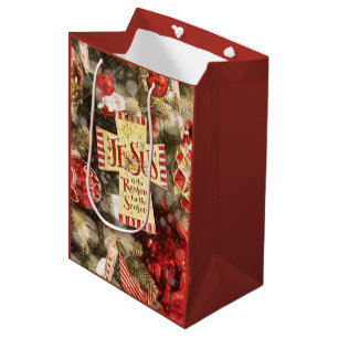 Jesus is the reason for the season medium gift bag