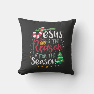 Jesus Is the Reason for the Season Pillow