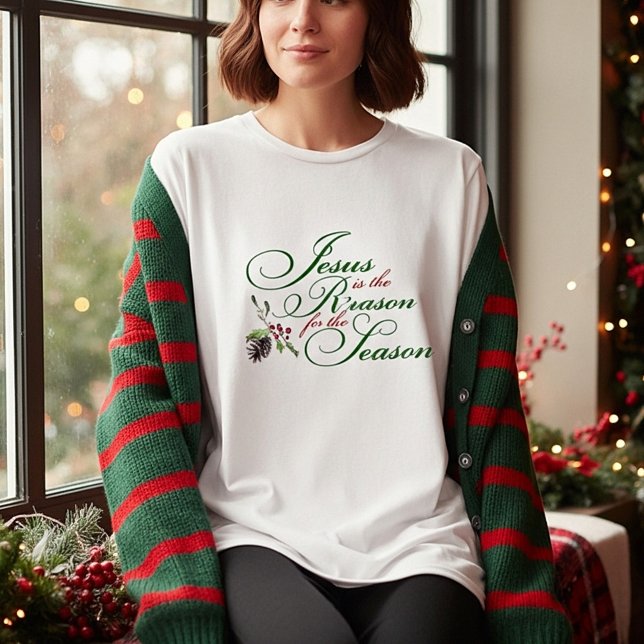 Jesus is the reason for the season T-Shirt (Creator Uploaded)
