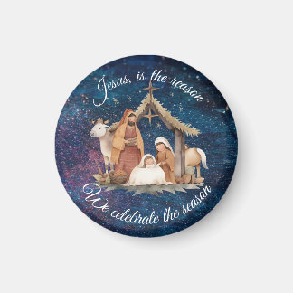 Jesus is the reason we celebrate the season magnet