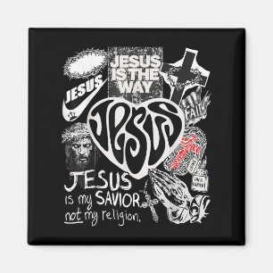 Jesus Is The Way Christian Bible Verse God Faith W Magnet