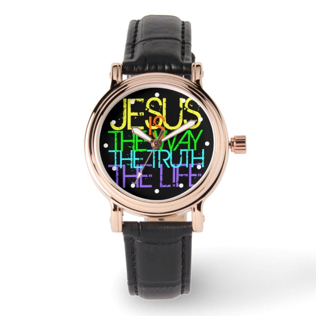 Jesus is the Way, Christian Women's Watch (Front)