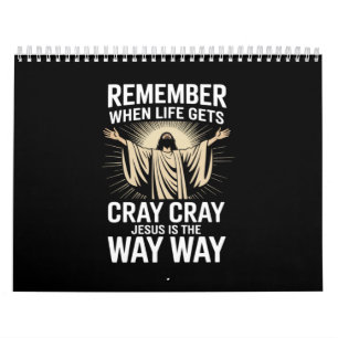 Jesus Is The Way Christmas Funny Faith Religious  Calendar