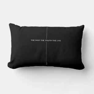 Jesus is the way, the truth and the life john 14V6 Lumbar Cushion