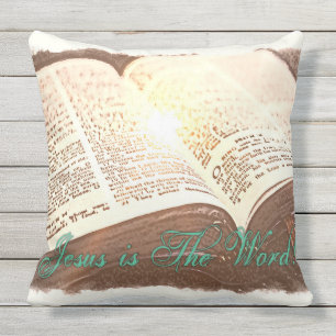 Jesus is The Word! Cushion