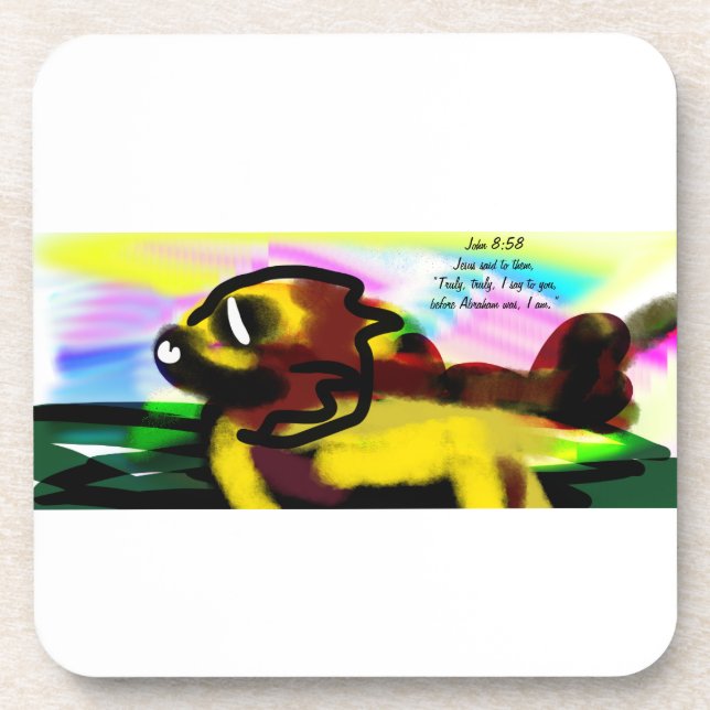 jesus is way coaster (Front)